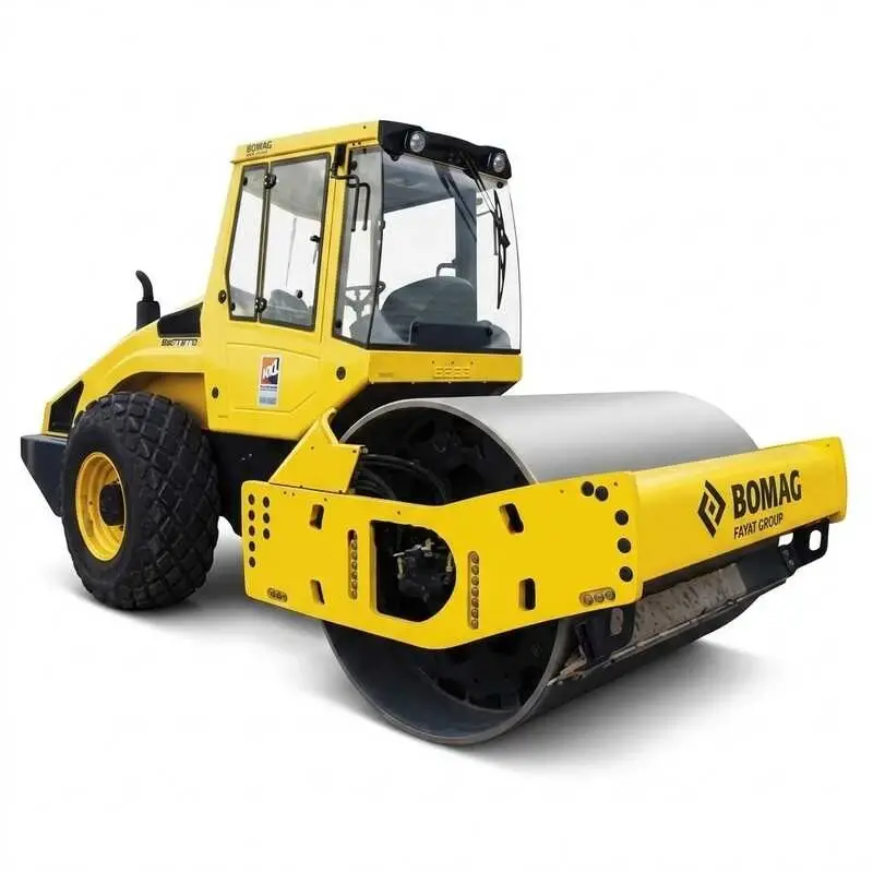 Arriendo de Rodillo Compactador 11 Ton. Bomag modelo BW211D-40 en SK Rental con cobertura nacional.